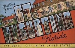 Greetings from St. Augustine Postcard