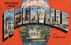 Greetings from Nashville Postcard