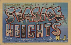 Greetings from Seaside Heights Postcard