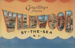 Greetings from Wildwood By-The-Sea Postcard