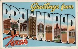 Greetings from Brownwoof Postcard