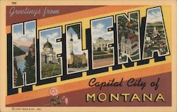 Greetings from Helena Missouri Postcard Postcard Postcard