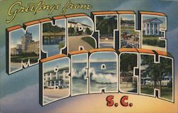 Greetings from Myrtle Beach Postcard