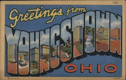 Greetings from Youngstown Postcard