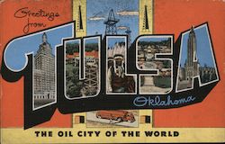 Greetings from Tulsa Postcard