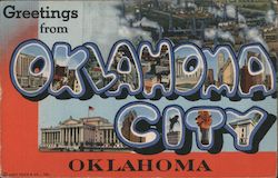 Greetings from Oklahoma City Postcard