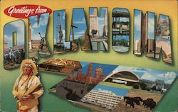 Greetings from Oklahoma Postcard