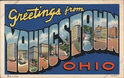 Greetings from Youngstown Postcard