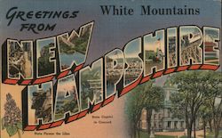 Greetings from New Hampshire Postcard