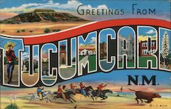 Greetings from Tucumcari Postcard