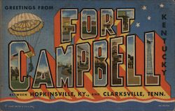 Greetings from Fort Campbell Postcard