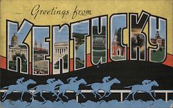 Greetings from Kentucky Postcard