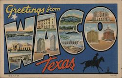 Greetings from Waco Postcard