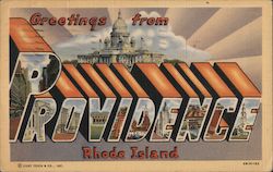 Greetings from Providence Postcard