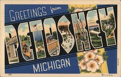 Greetings from Petoskey Postcard