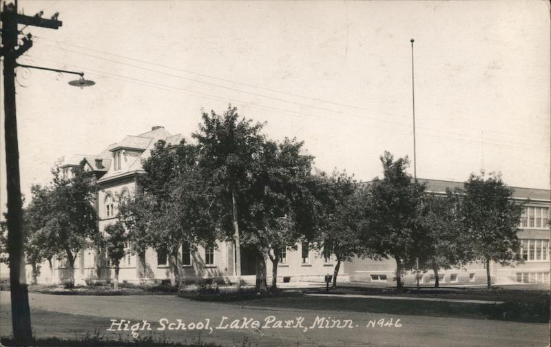 High School Lake Park Minnesota