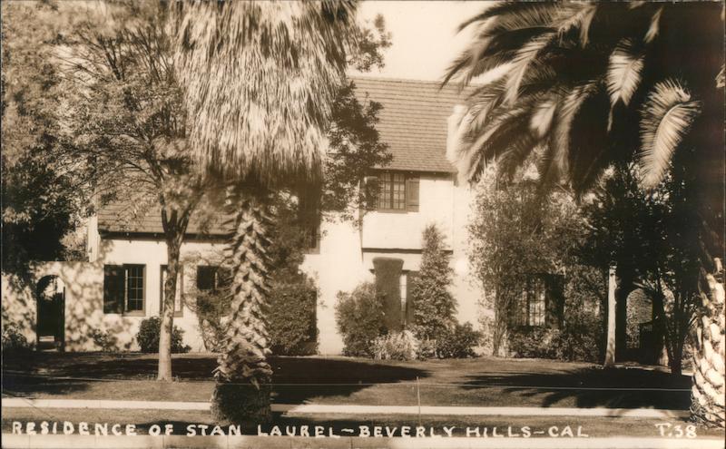 Residence of Stan Laurel Beverly Hills California