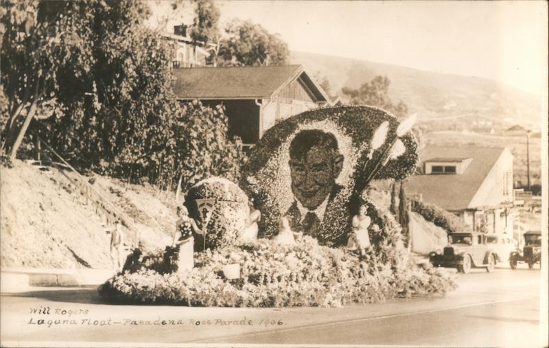 Luguria Float - Pasadena Rose Parade 1936 California