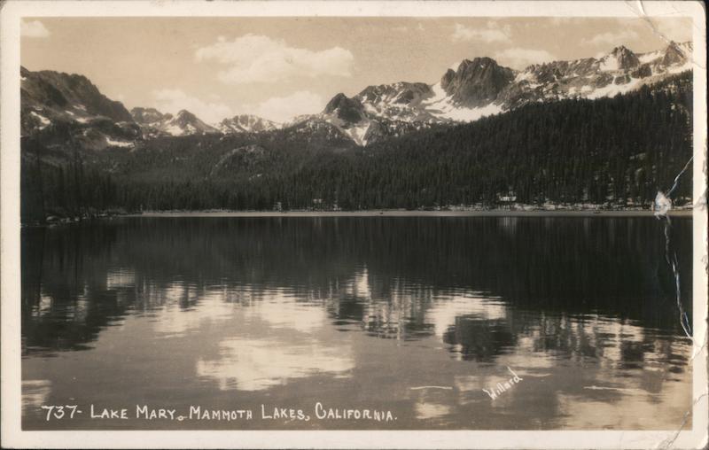Lake Mary Mammoth Lakes California Willard
