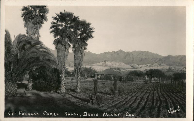 Furnace Creek Ranch Death Valley California Willard