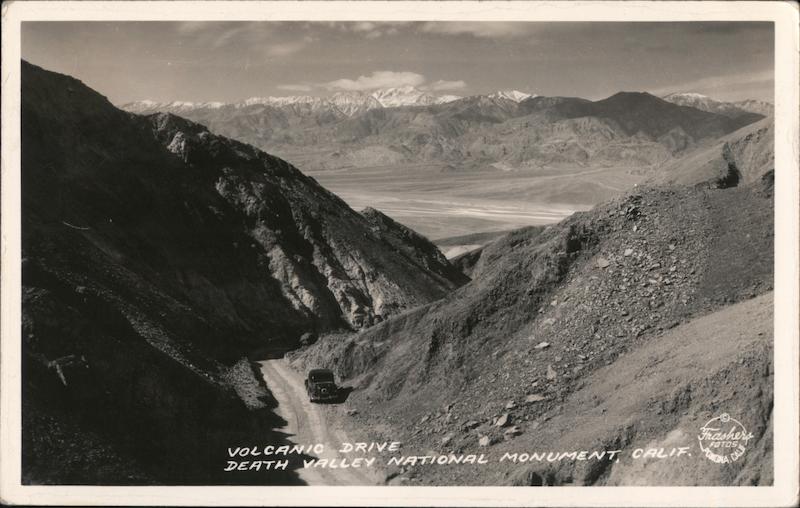 Volcanic Drive Death Valley California