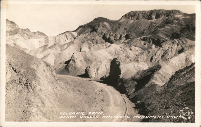 Volcanic Drive, Death Valley National Monument, California