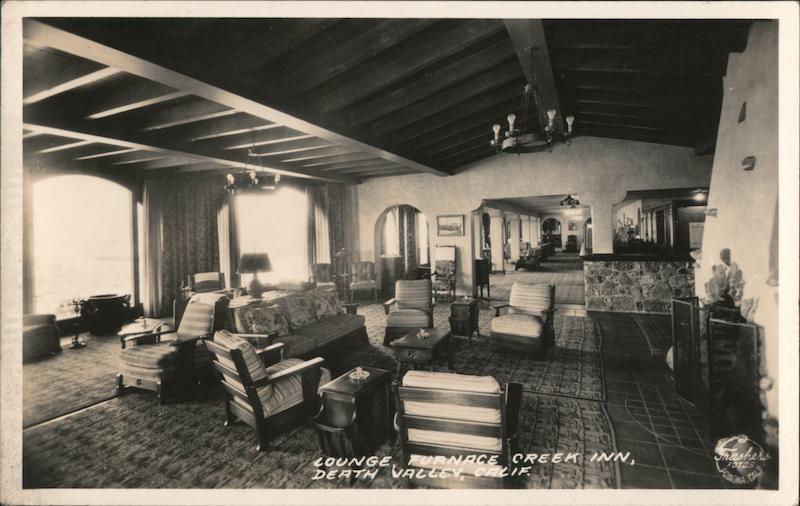 Lounge Furnace Creek Inn Death Valley California
