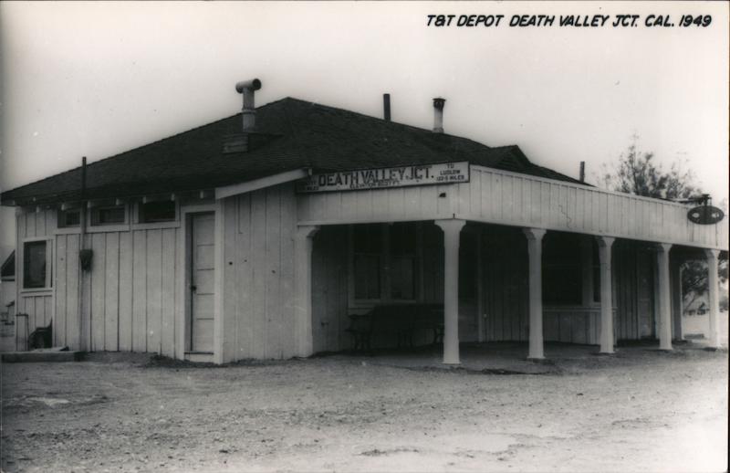 Death Valley Junction T & T Depot California