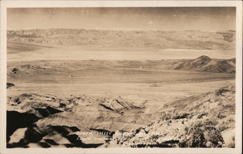 Death Valley and the Sierras California