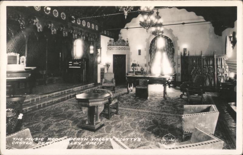 The Music Room Scotty's Castle Death Valley California