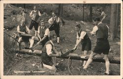 Trachtenverein Lechaschau Postcard