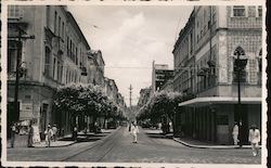 Street Scene Postcard