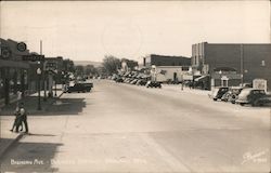 Bighorn Avenue Business District Postcard
