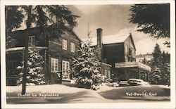 Chalet La Sapiniere Postcard