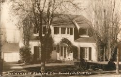 Residence of Richard Dix Postcard