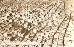 Aerial View of the City Postcard