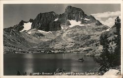Garnet Lake, near Mammoth Lakes, California Postcard