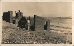 Ruins of IOld Harmony Borax Plant Postcard