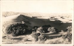 Sand Hills Near Palm Springs Postcard