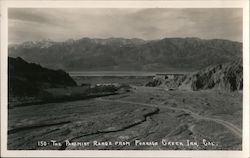 The Paramint Range from Furnace Creek Inn Postcard
