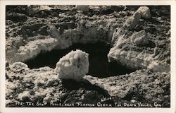 The Salt Pools Near Furnace Creek Postcard