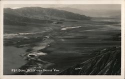 Death Valley from Dantes View Postcard