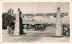Furnace Creek Camp Postcard
