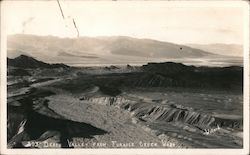 Death Valley from Furnace Creek Wash Postcard