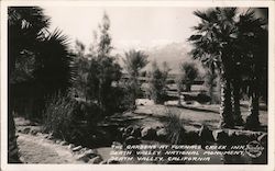 The Gardens at Firnace Creek Inn Death Valley National Monument Postcard