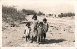 Native American Village in Death Valley National Monument Postcard