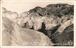Volcanic Drive, Death Valley National Monument, California Postcard