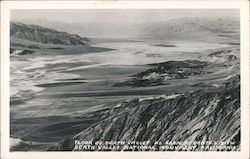 Floor of Death Valley as Seen from Dante's View Postcard