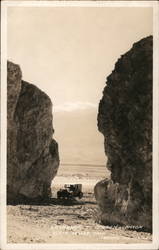 Entrance to Golden Canyon Postcard