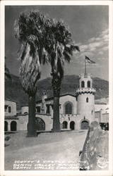 Scotty's Castle on the Death Valley Ranch Postcard